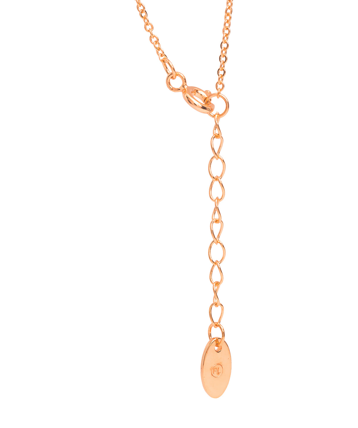 Gift Packaged 'Seville' 18ct Rose Gold Plated 925 Silver & Pearl Sparkle Necklace