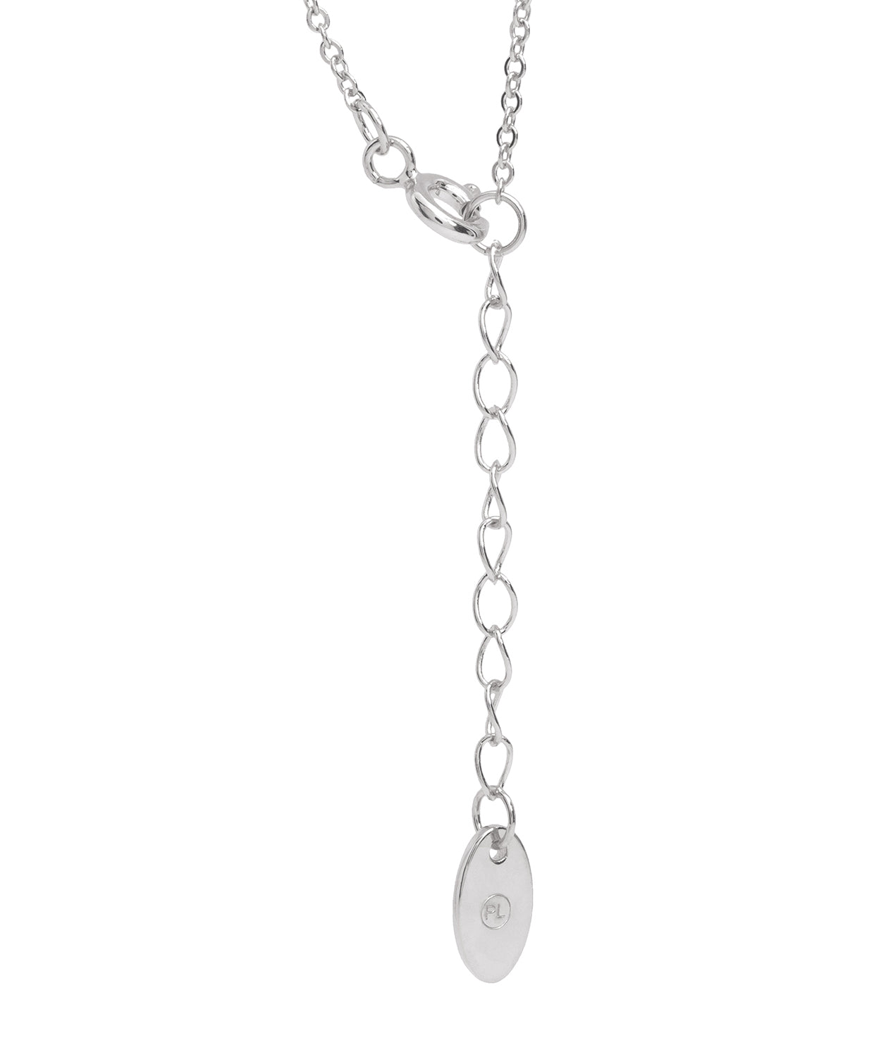 Gift Packaged 'Girona' Rhodium Plated 925 Silver Fine Trace Chain Necklace