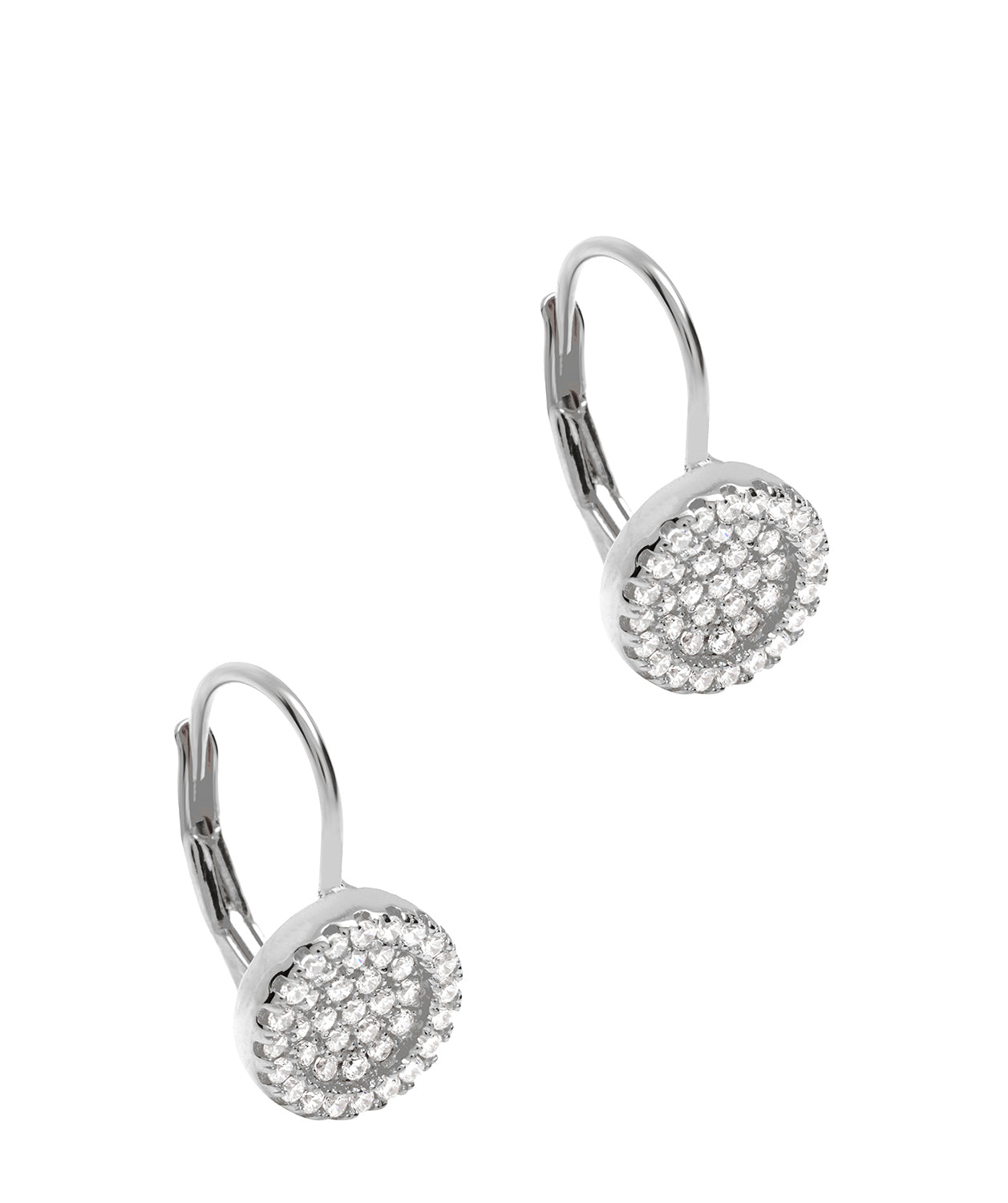 Gift Packaged 'Capella' 925 Silver & Cubic Zirconia Drop Earrings