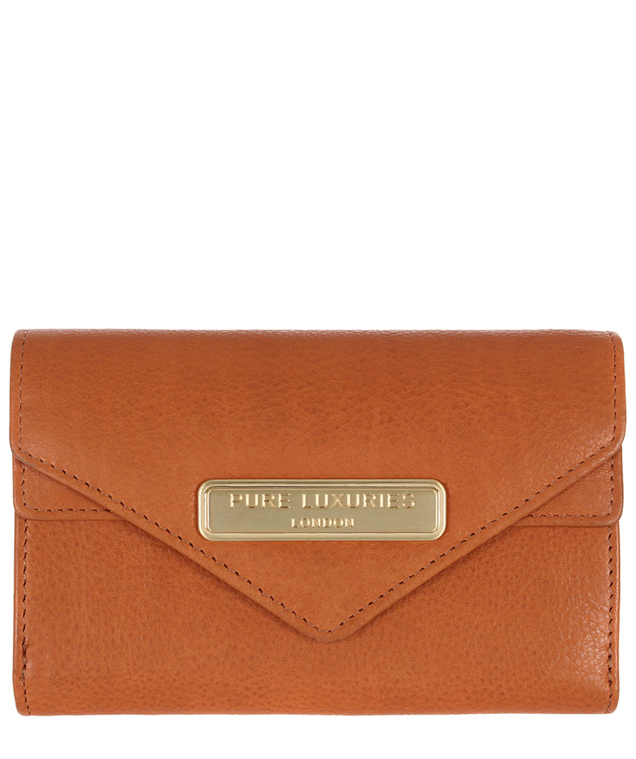 'Lusk' Fine Copper Tan Leather Purse image 1