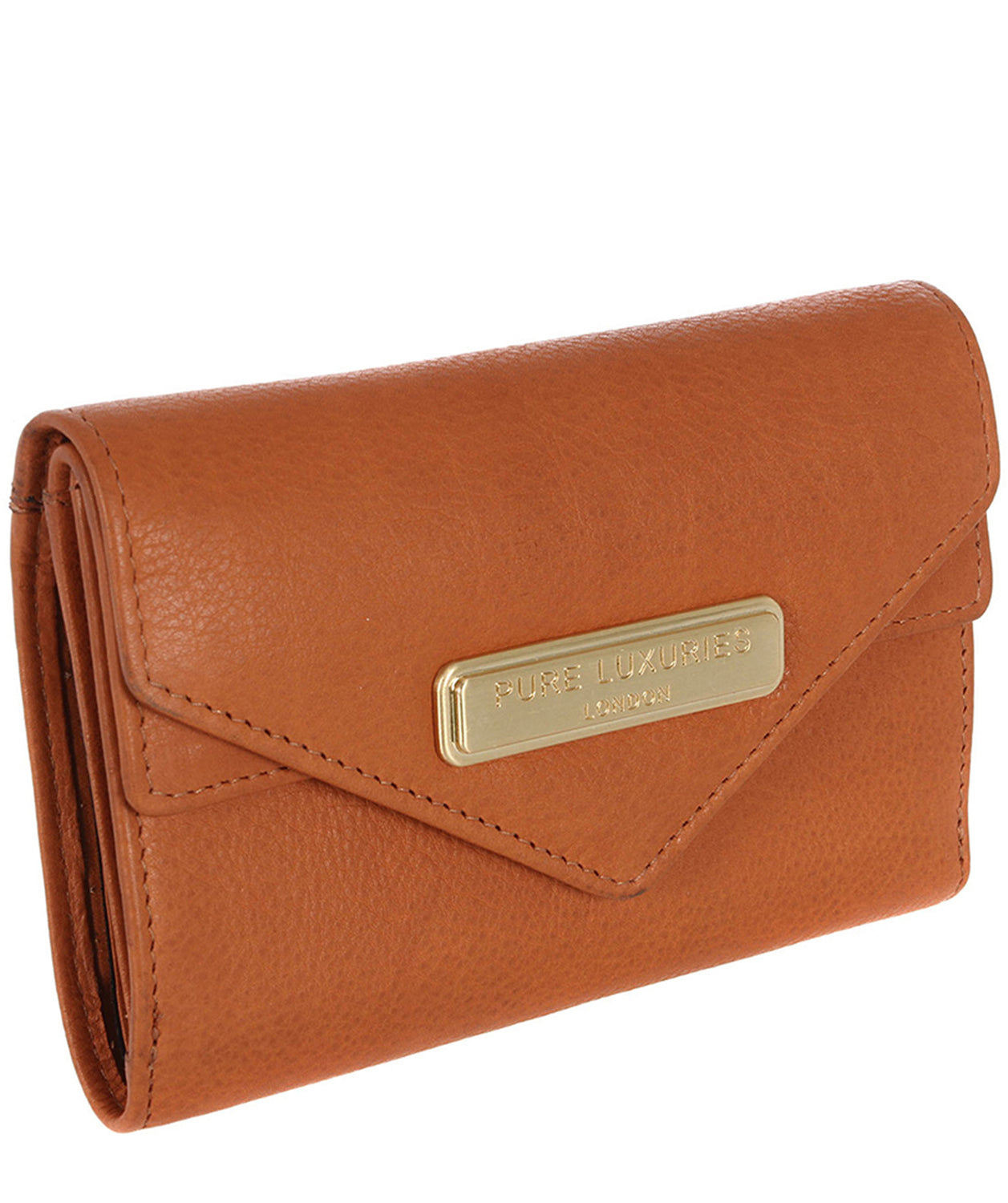 'Lusk' Fine Copper Tan Leather Purse image 3