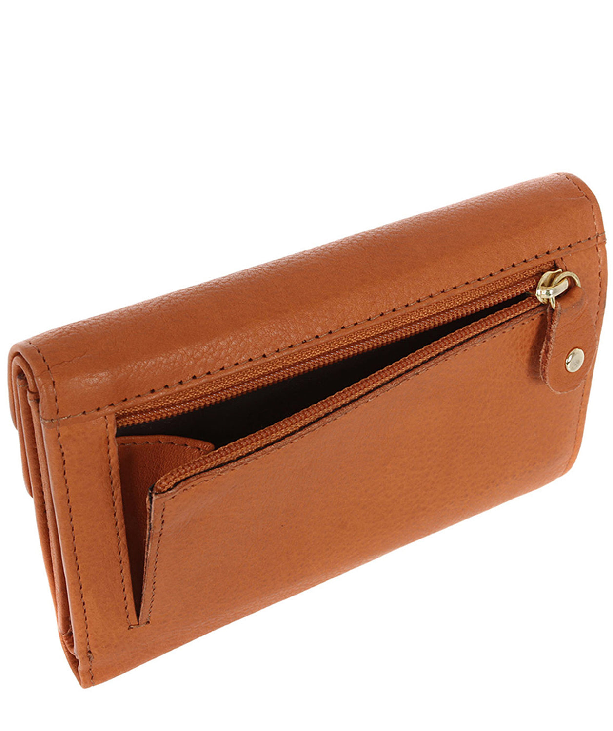 'Lusk' Fine Copper Tan Leather Purse image 5