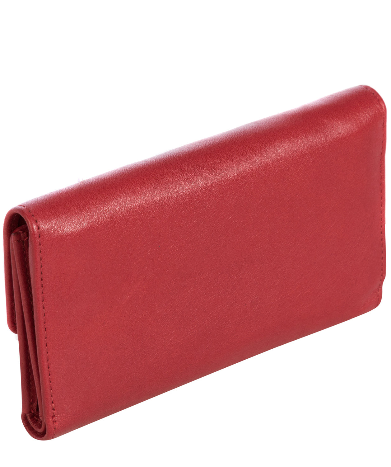 'Galway' Cherry Fine Leather RFID Purse