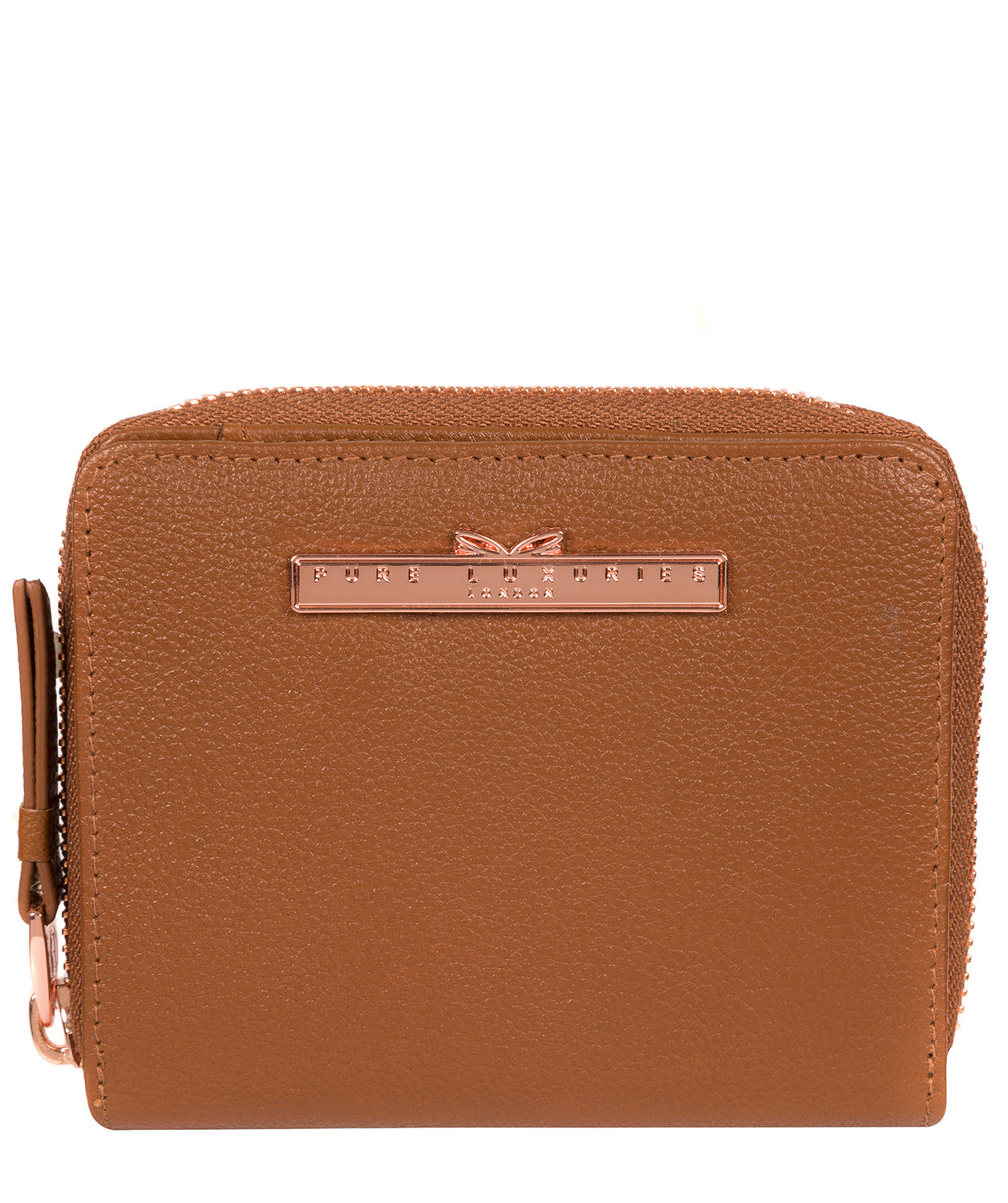 'Piper' Tan Leather Purse image 1