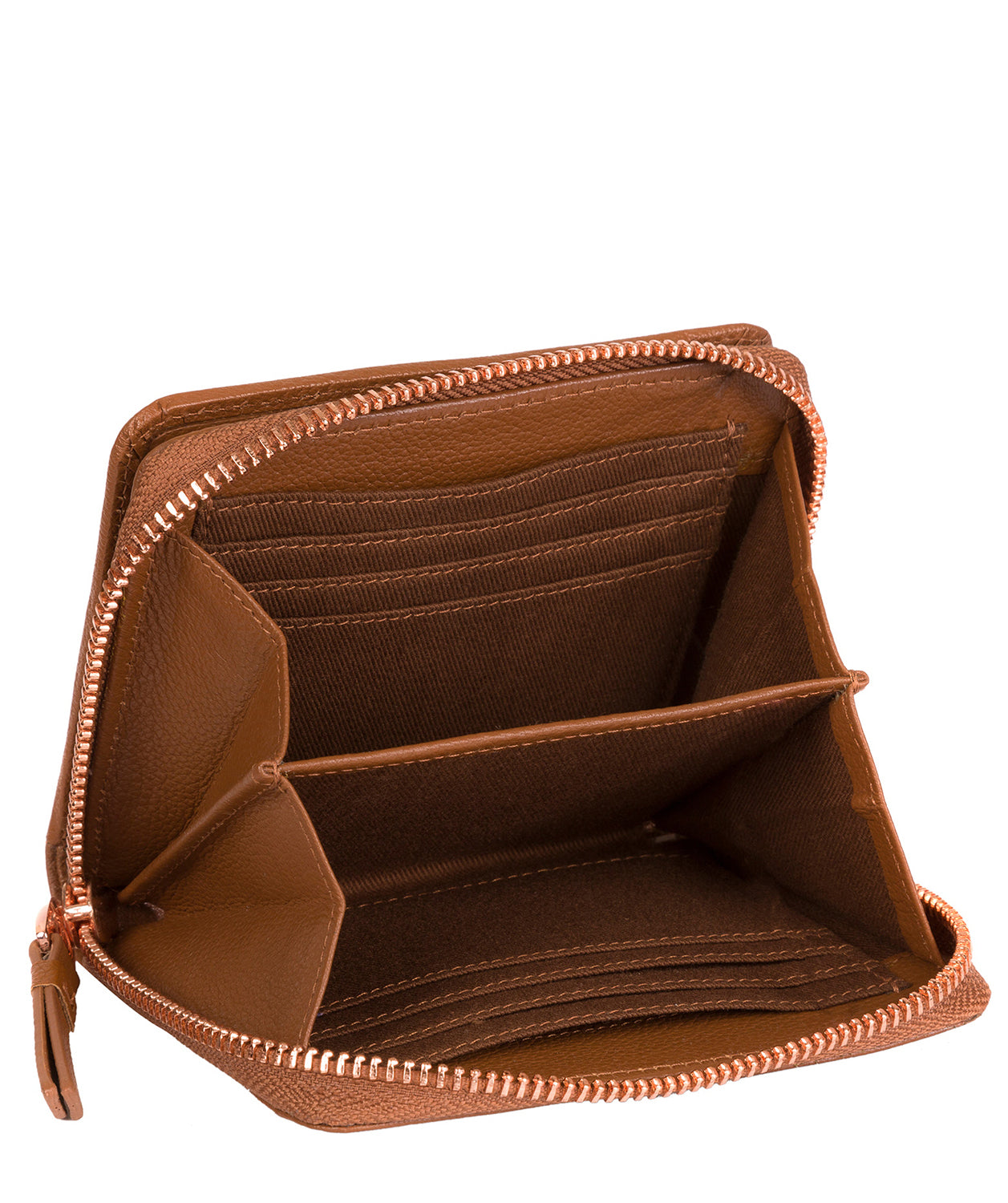 'Piper' Tan Leather Purse image 4