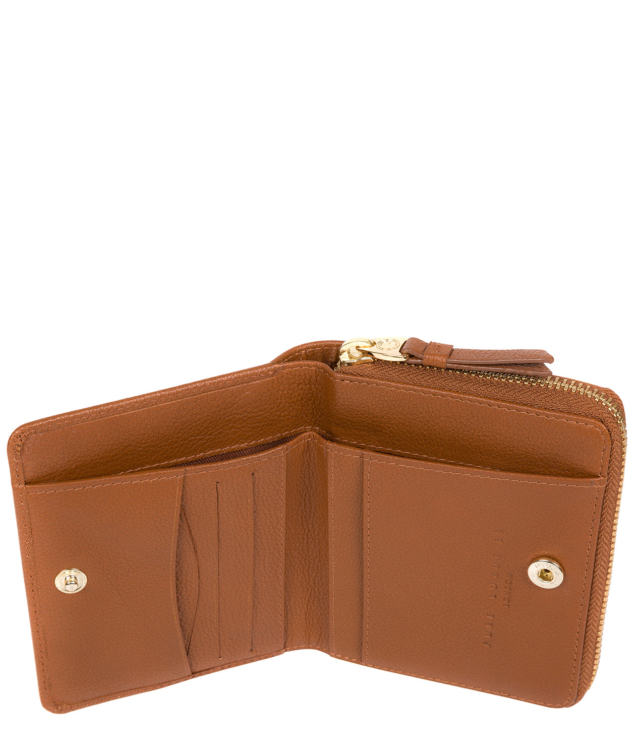 'Piper' Tan Leather Bi-Fold Purse image 4