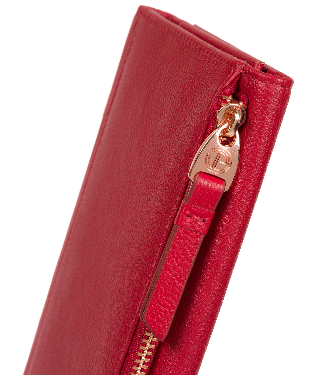 'Lark' Barbados Cherry Leather Purse image 6