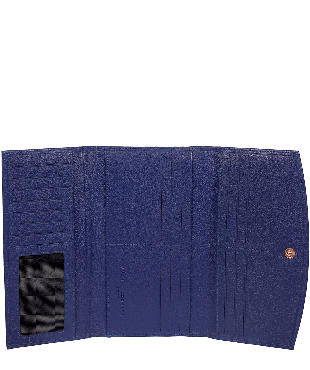 'Lark' Navy Blue Leather Purse image 4