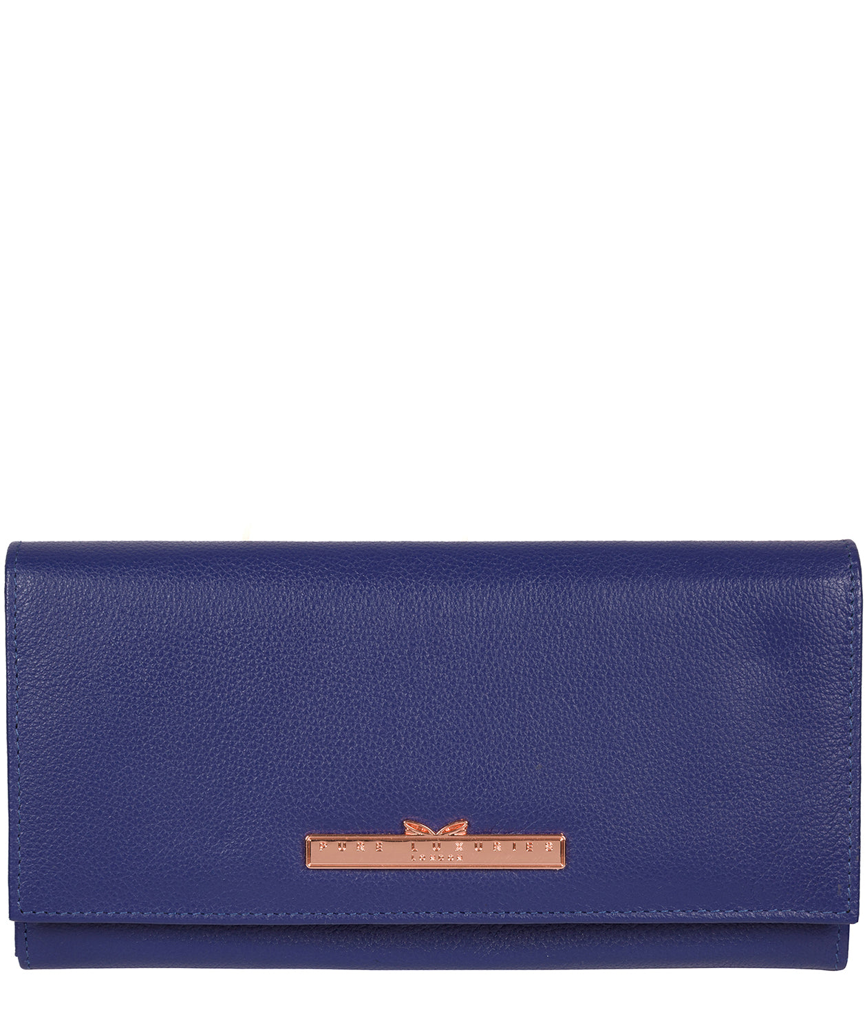 'Wren' Navy Blue Leather Purse image 1