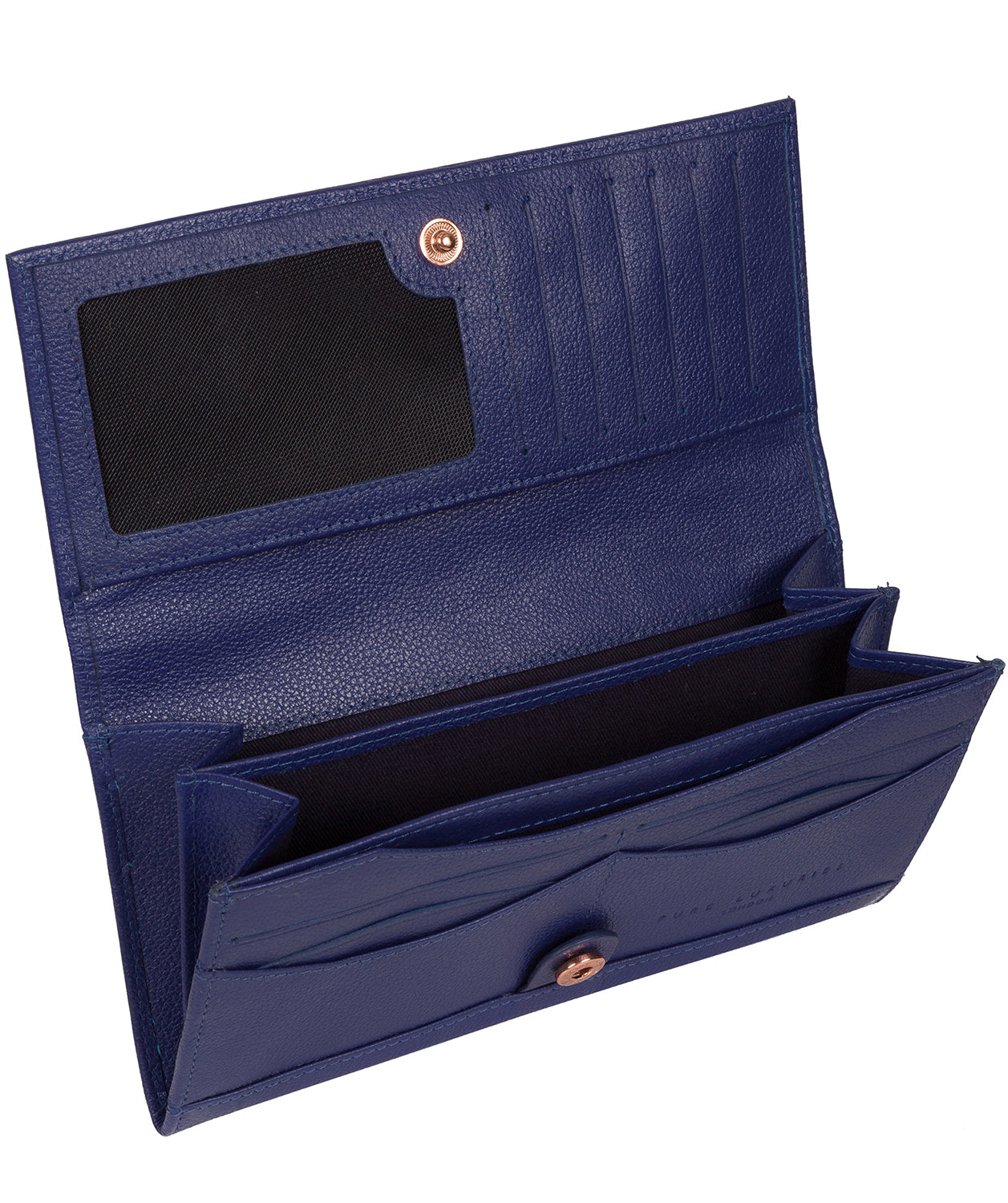 'Wren' Navy Blue Leather Purse image 4