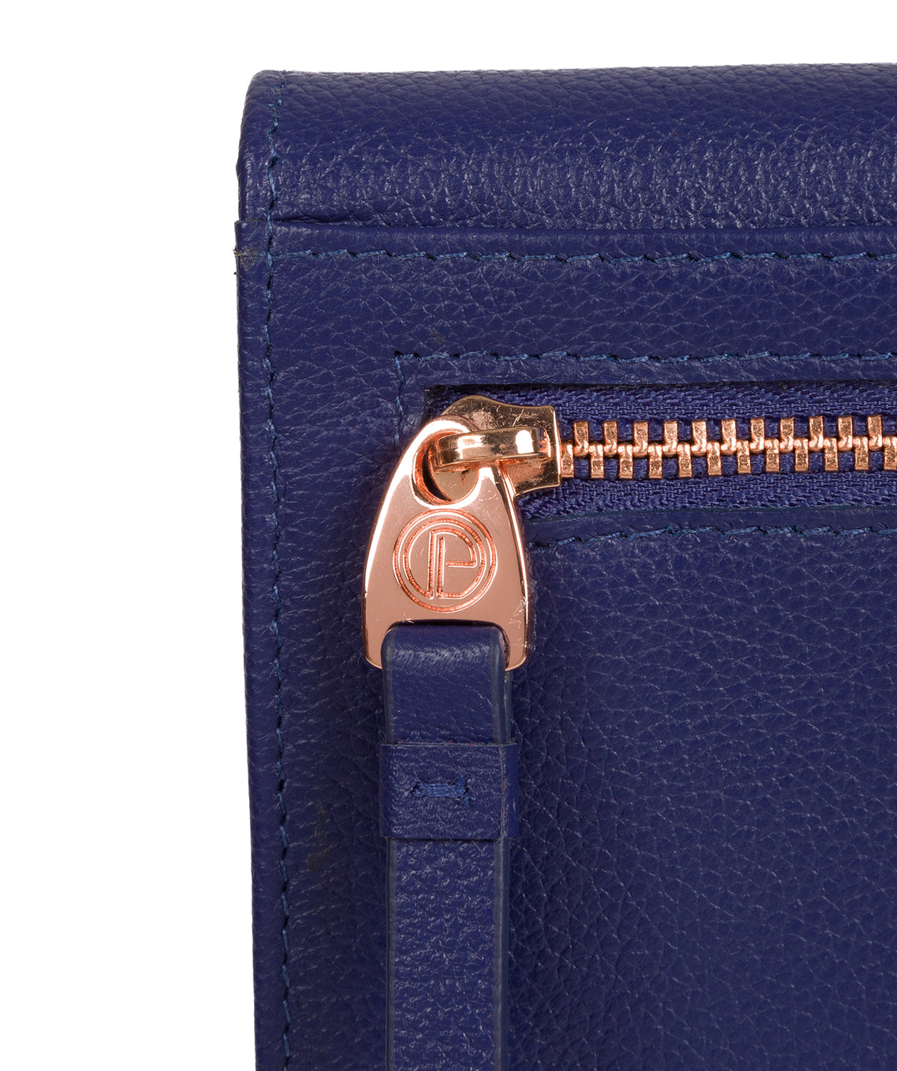 'Wren' Navy Blue Leather Purse image 6