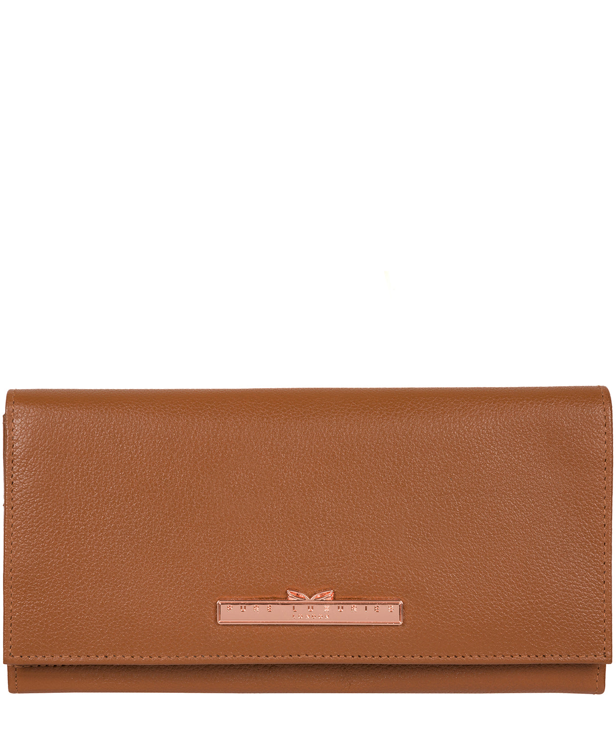 'Wren' Tan Leather Purse image 1