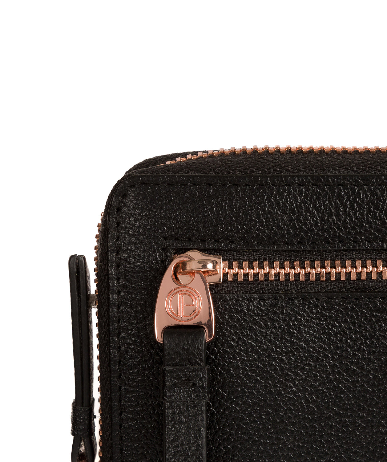 'Starling' Black Leather Purse image 7