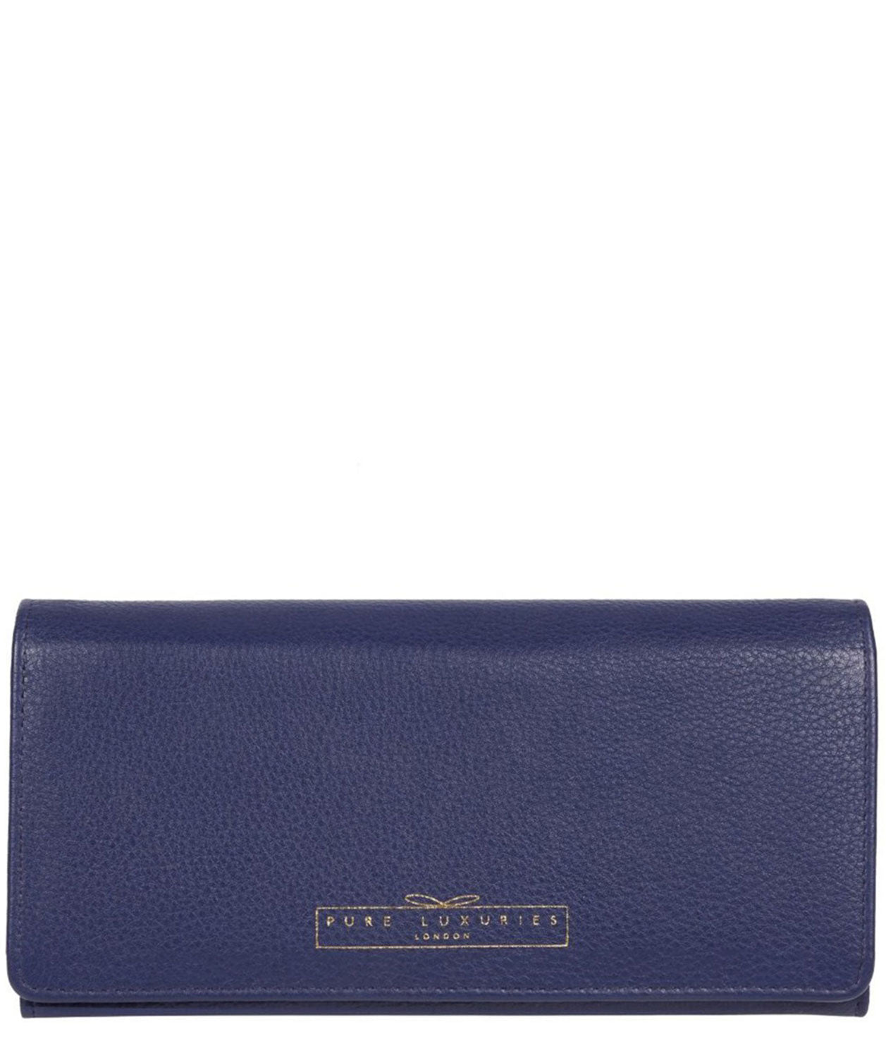 'Holly' Cobalt Blue Leather RFID Purse