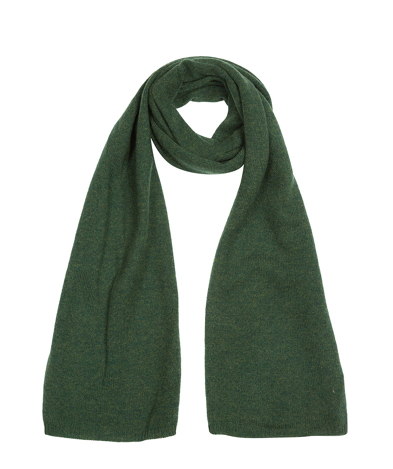 'Oxford' School Green 100% Cashmere Scarf