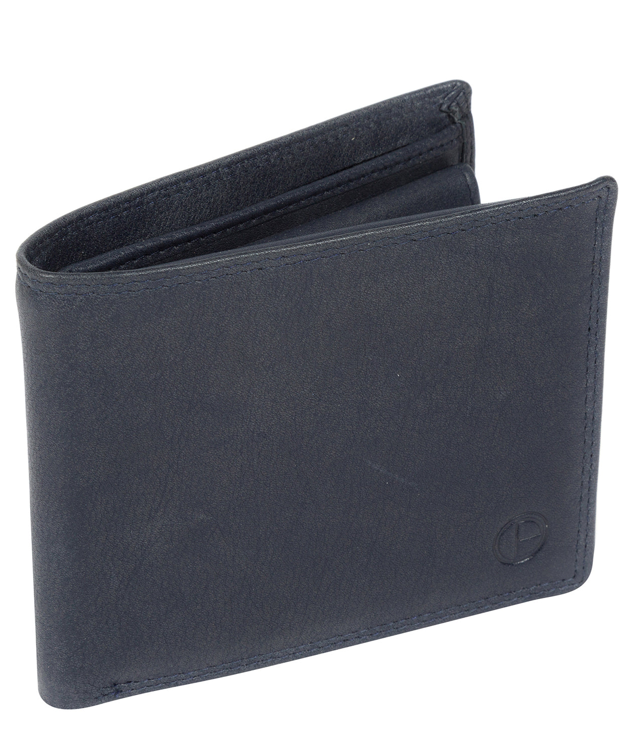 'Finn' Navy Leather Wallet