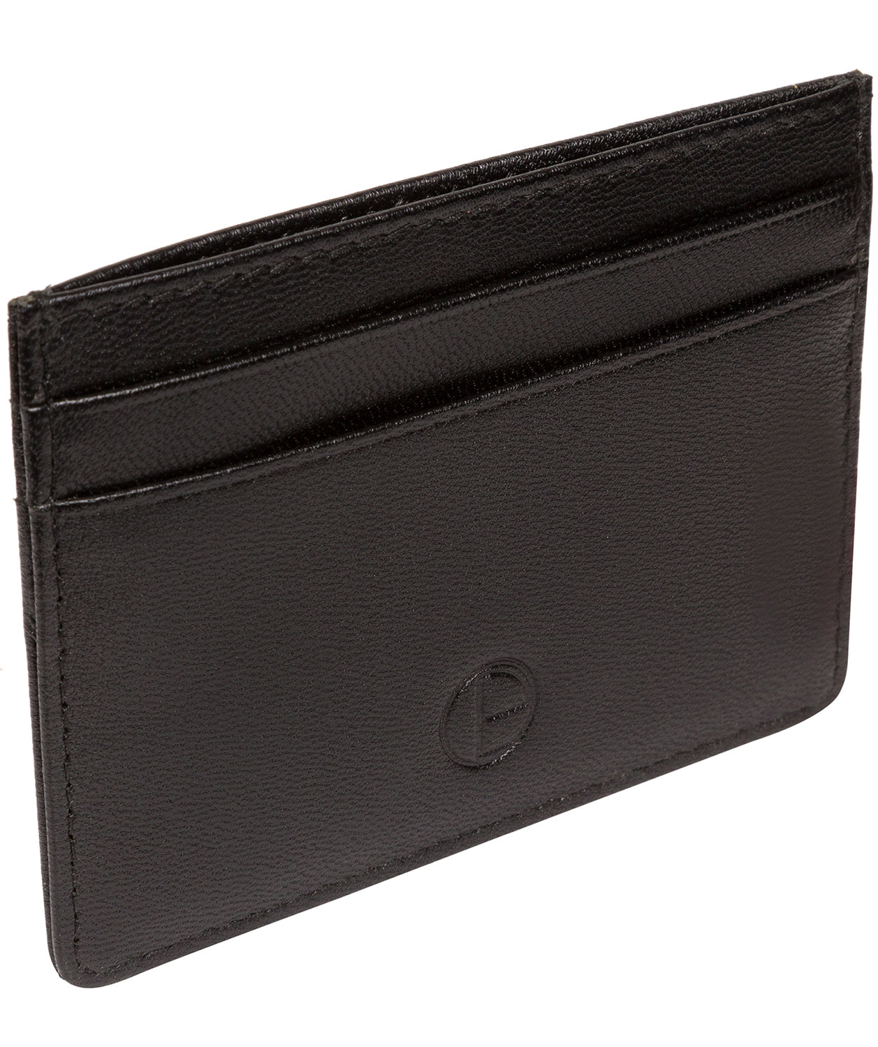 'Elden' Black Leather Card Holder image 3