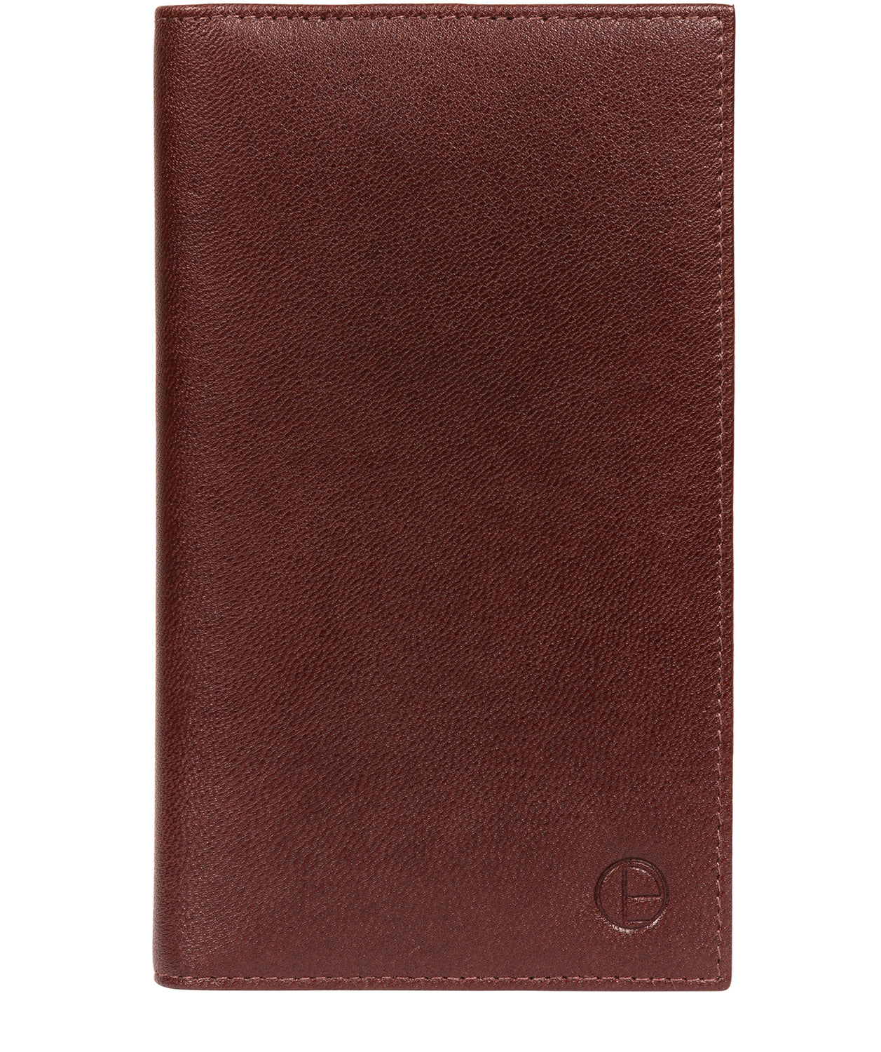 'Addison' Brown Leather Breast Pocket Wallet