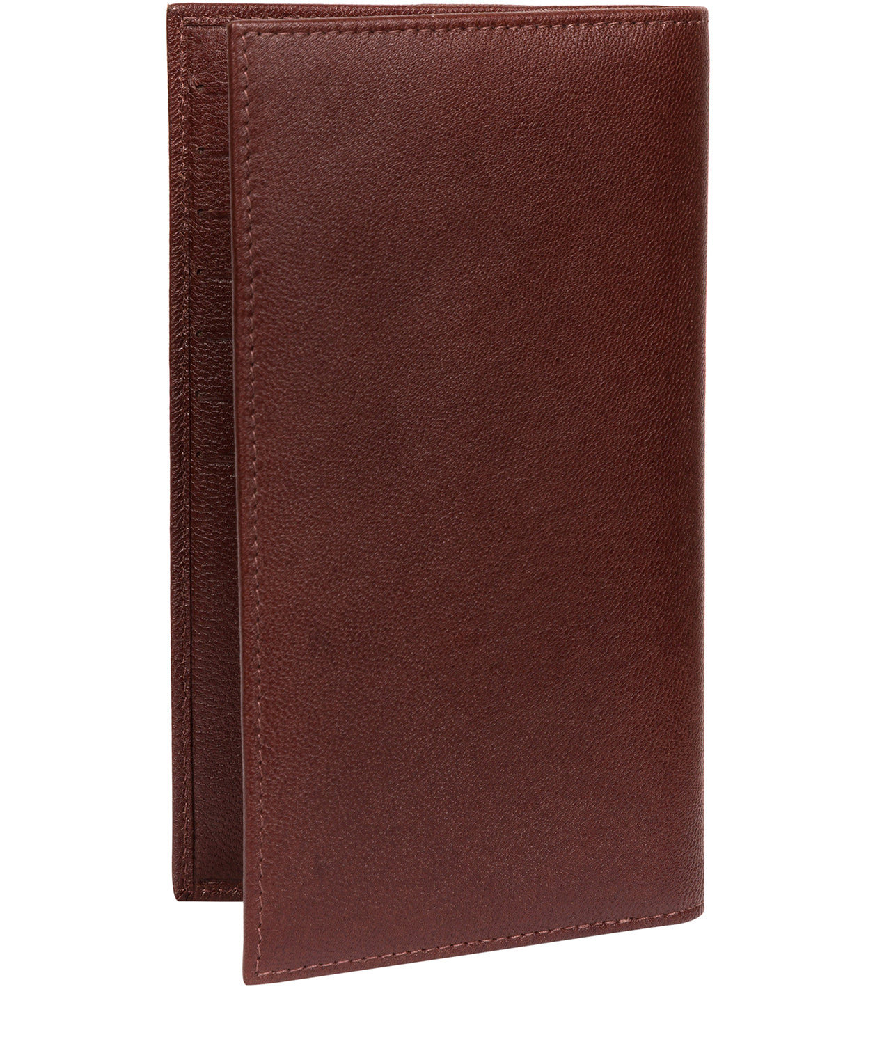 'Addison' Brown Leather Breast Pocket Wallet