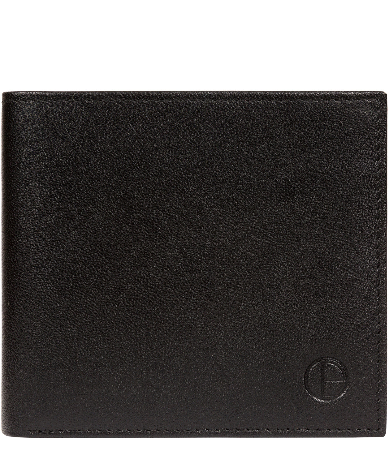 'Barrett' Black Leather Bi-Fold Wallet image 1