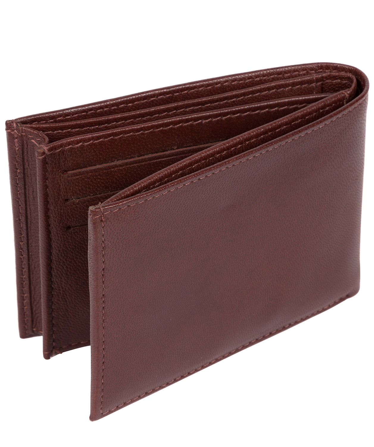 'Noah' Dark Brown Leather Wallet