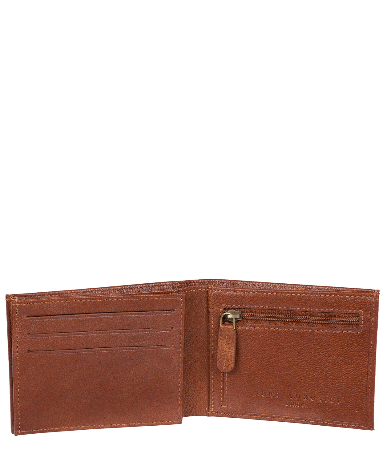 'Noah' Saddle Leather Wallet