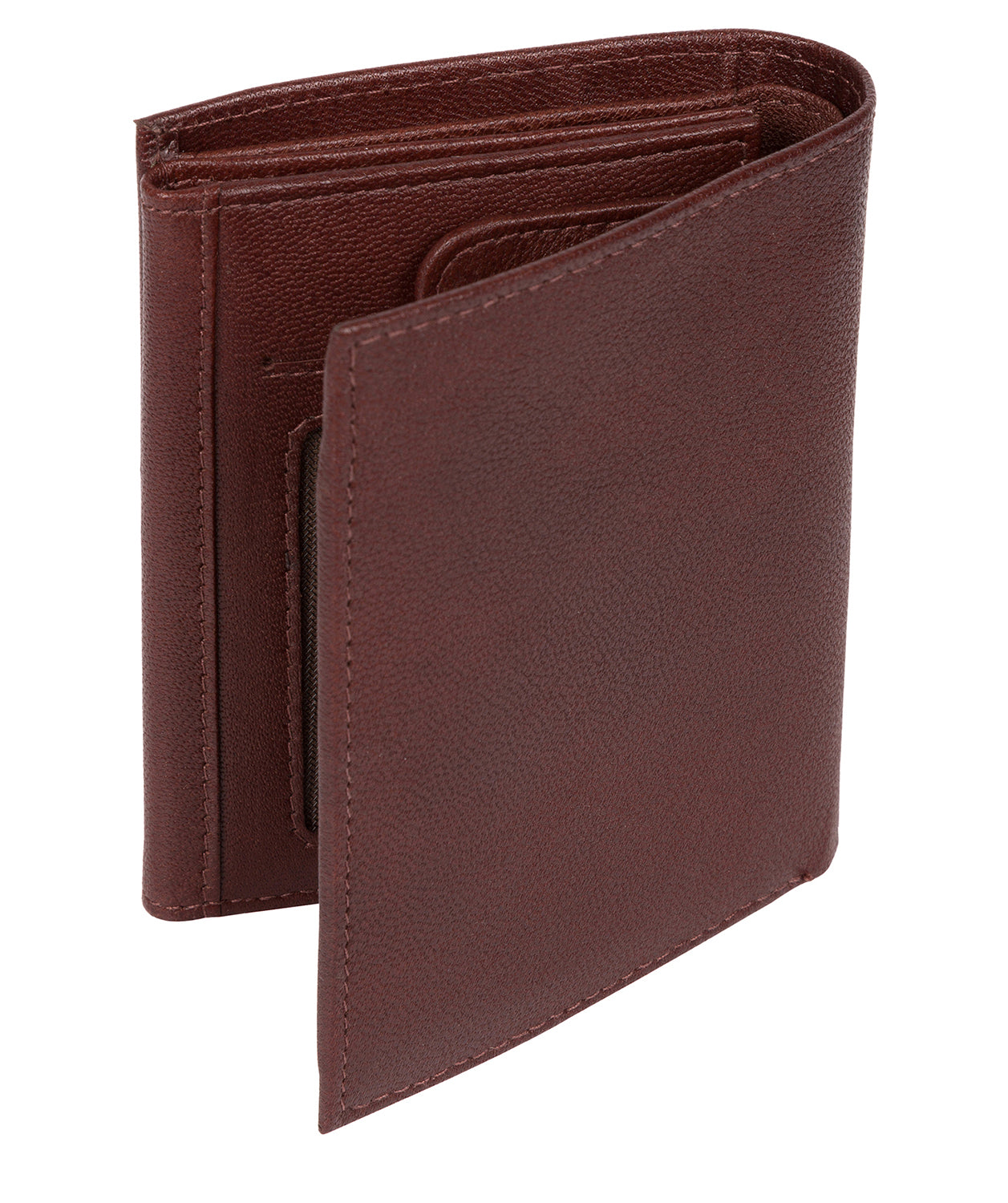 'Dillon' Dark Brown Leather Bi-Fold Wallet image 3