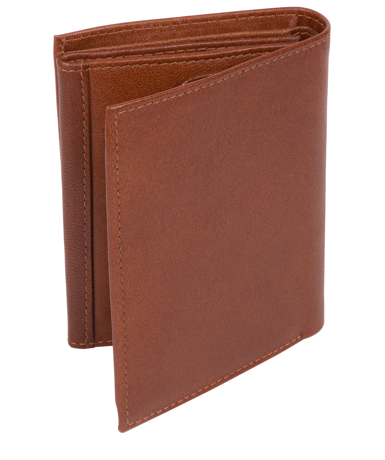 'Dillon' Saddle Leather Bi-Fold Wallet