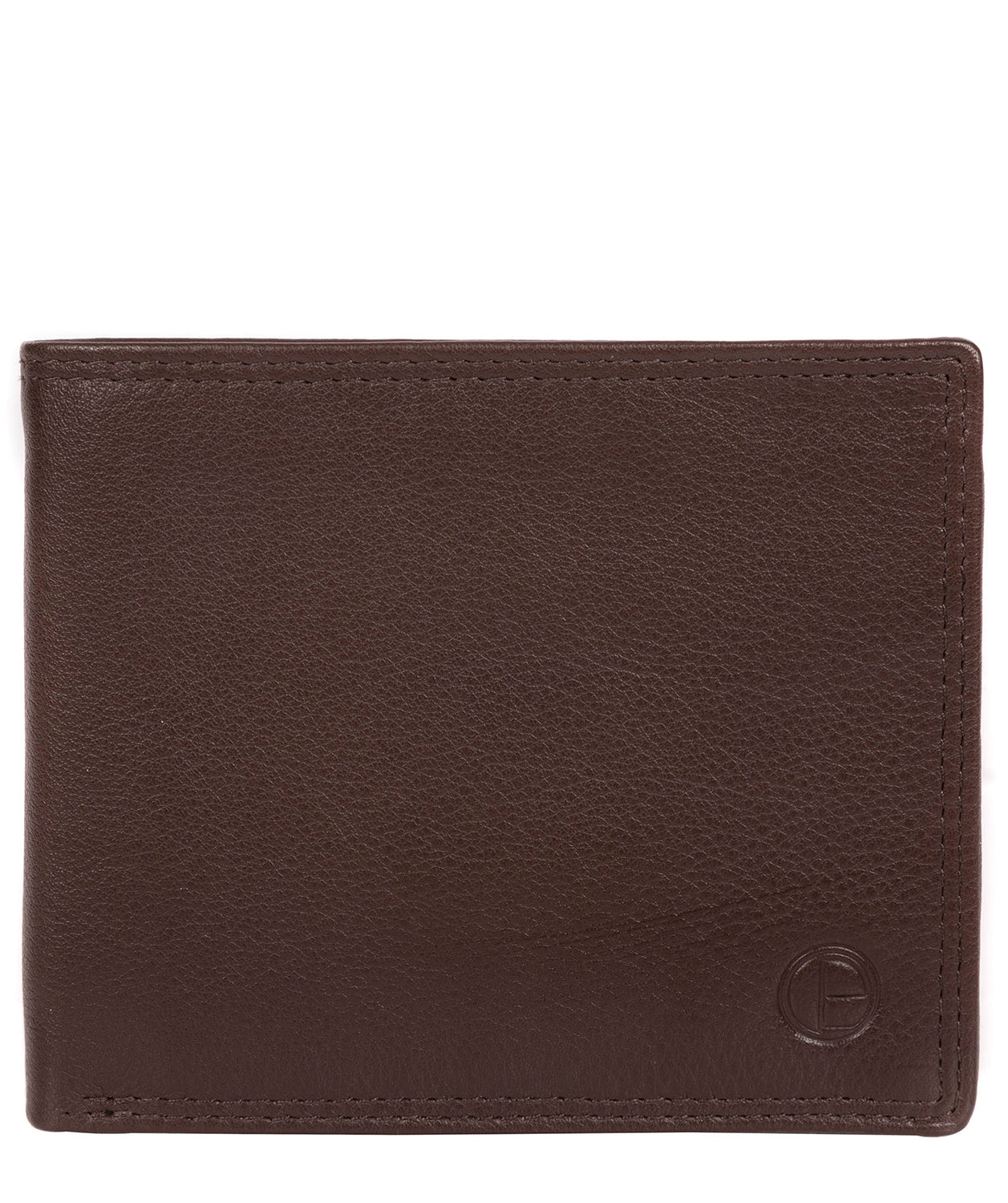 'Hurricane' Brown Leather Bi-Fold Wallet image 1