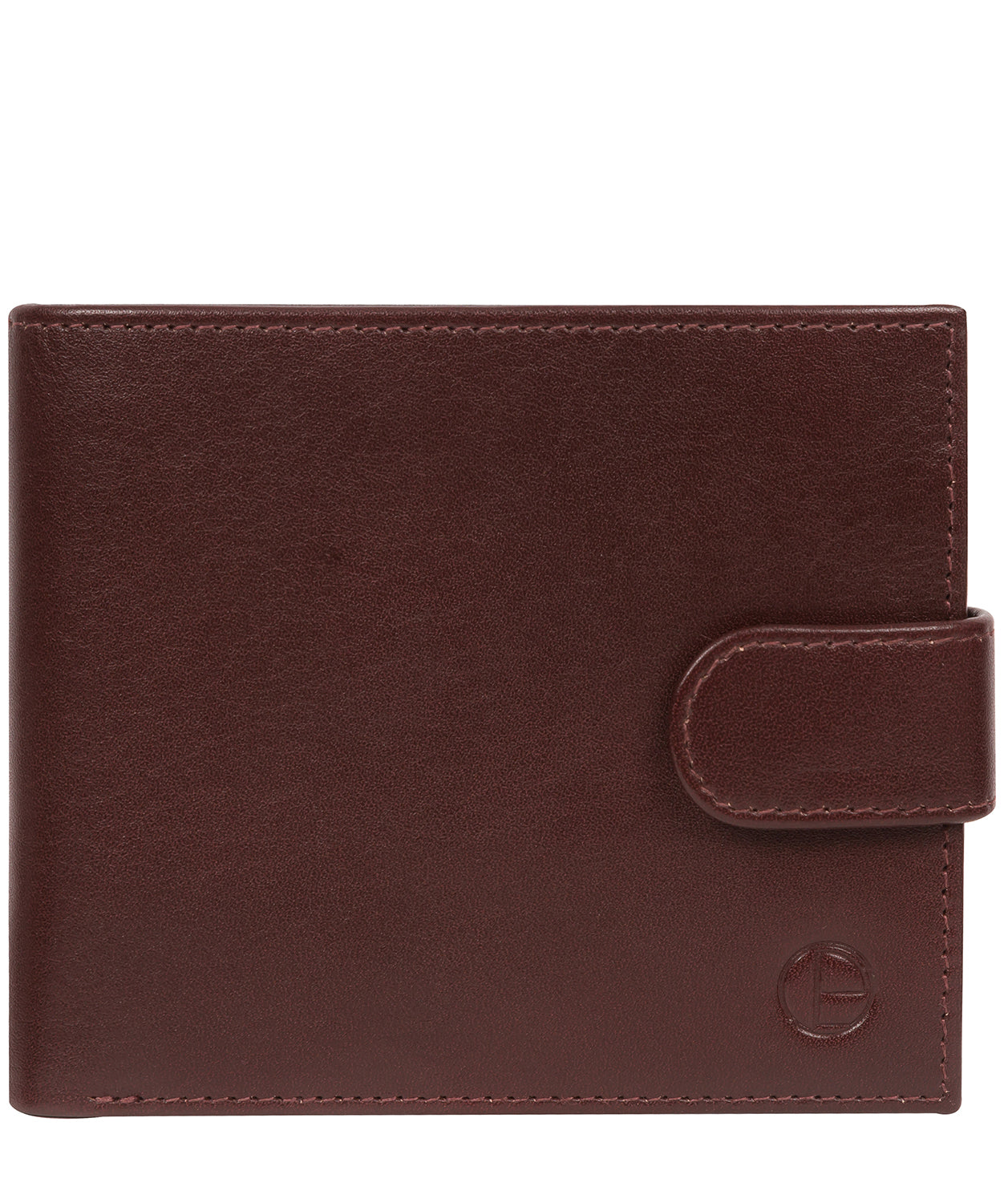 'Avro' Brown Leather Bi-Fold Wallet