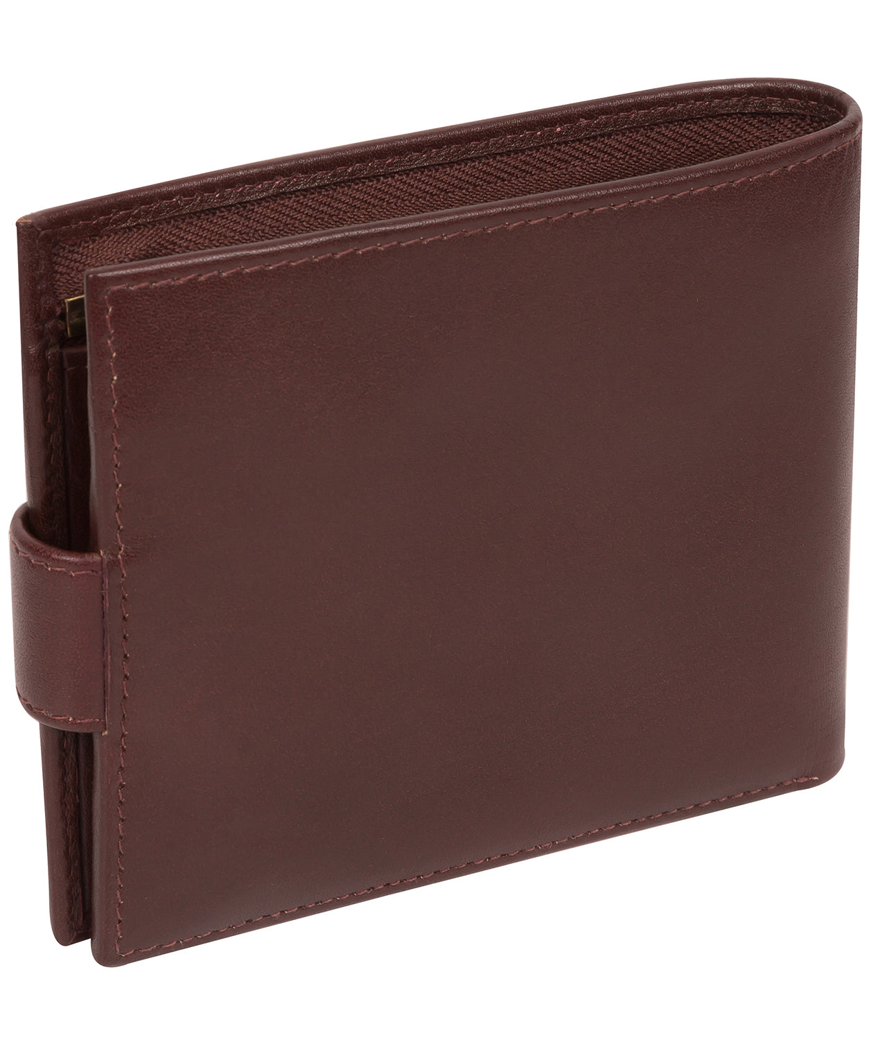 'Avro' Brown Leather Bi-Fold Wallet