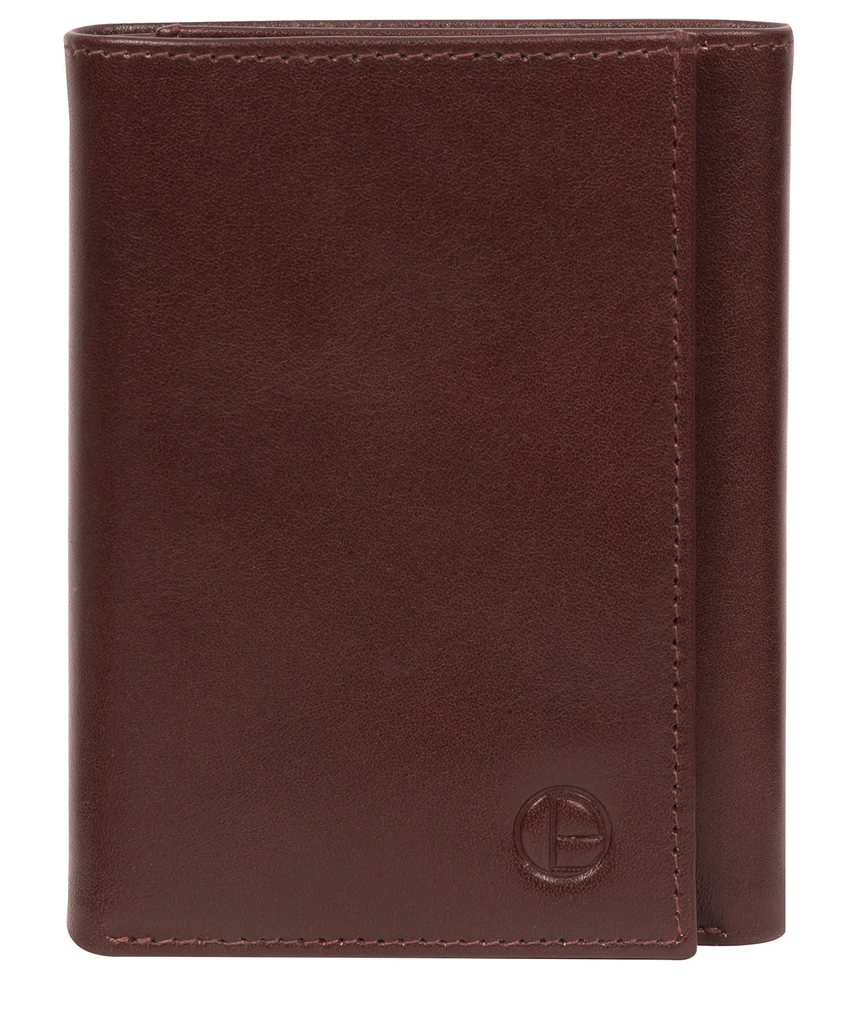 'Armstrong' Brown Leather Tri-Fold Wallet