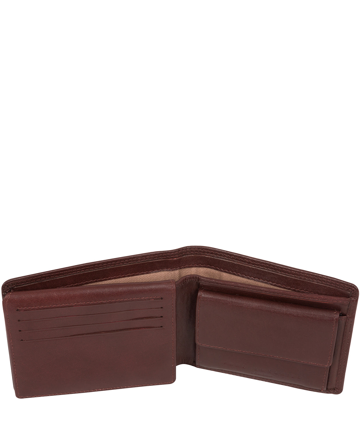 'Barracuda' Brown Leather Bi-Fold Wallet