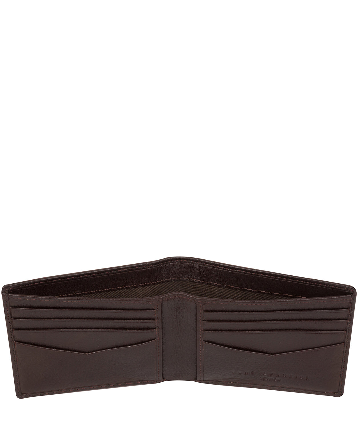 'Havilland' Brown Leather Bi-Fold Wallet