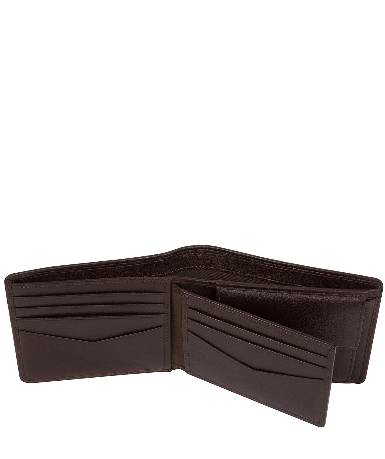 'Lincoln' Brown Leather Tri-Fold Wallet