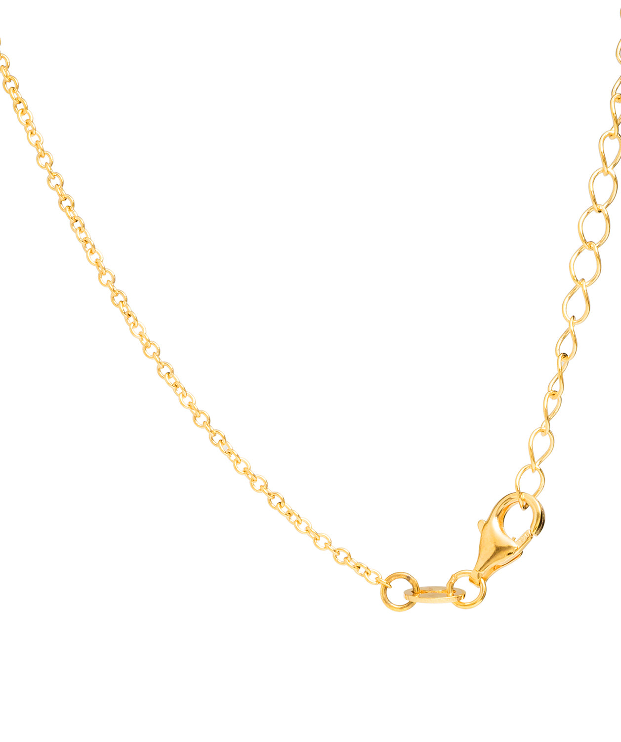 Gift Packaged 'Natalia' 18ct Yellow Gold Plated Sterling Silver & Cubic Zirconia Necklace