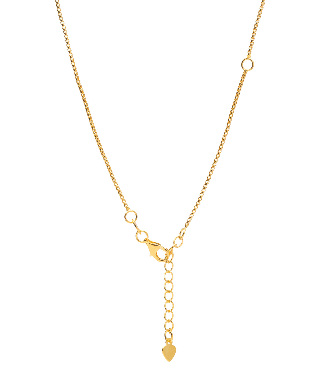 Gift Packaged 'Jade' 18ct Yellow Gold Plated 925 Silver & Cubic Zirconia Rose Pendant Necklace