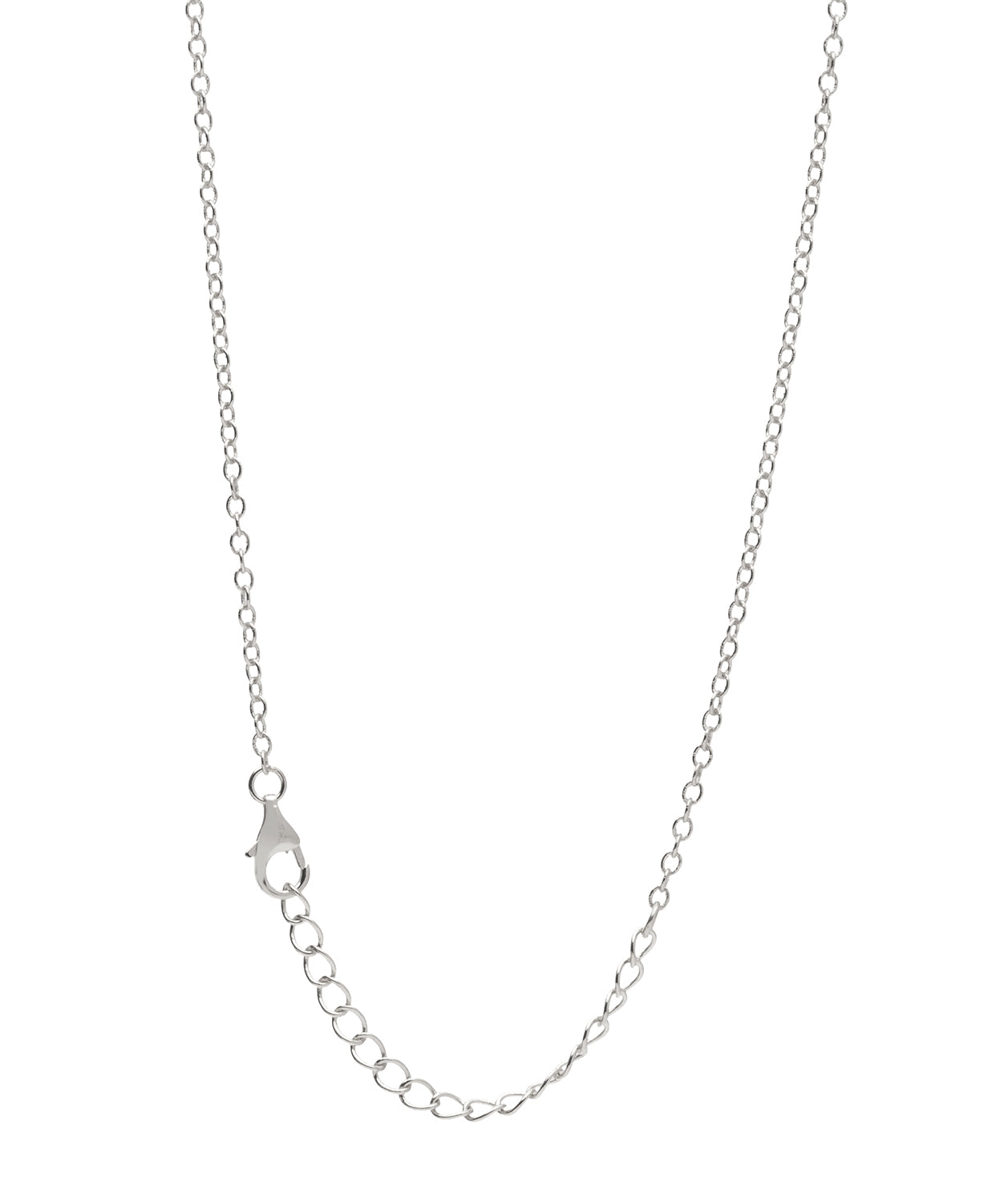 Gift Packaged 'Alaia' 925 Silver Crescent Moon and Star Pendant Necklace