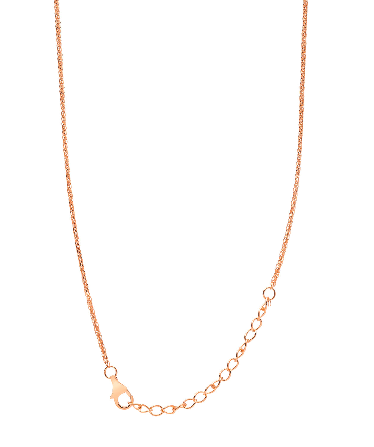 Gift Packaged 'Arya' 18ct Rose Gold Plated 925 Silver & Cubic Zirconia Ball Necklace