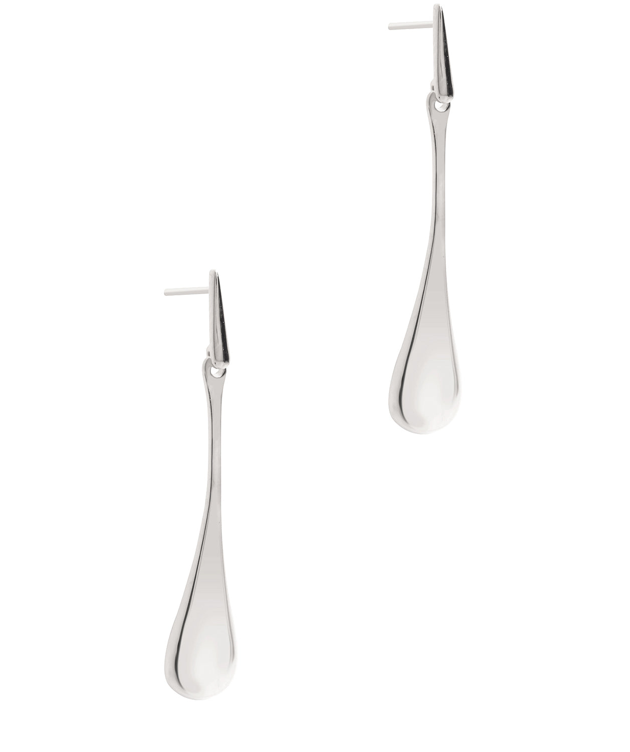 Gift Packaged 'Miriam' Sterling Silver Droplet Earrings