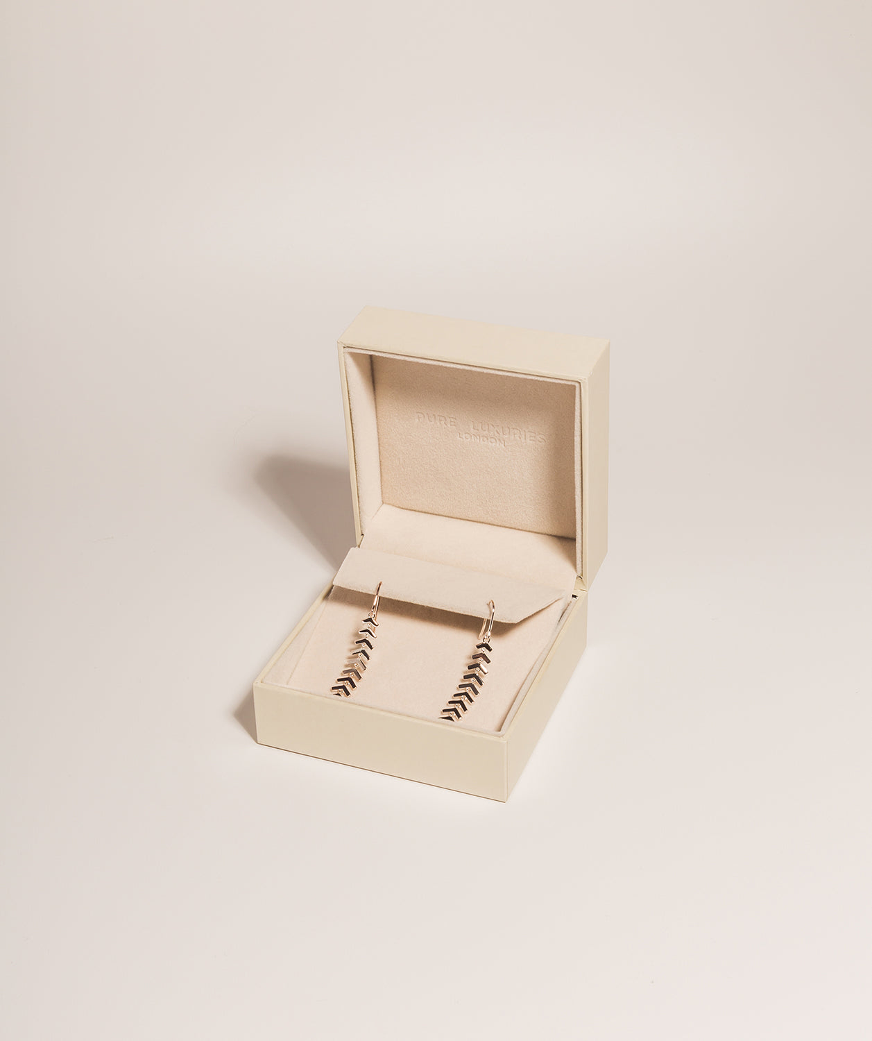 Gift Packaged 'Trudy' 925 Silver Minimalist Drop Earrings