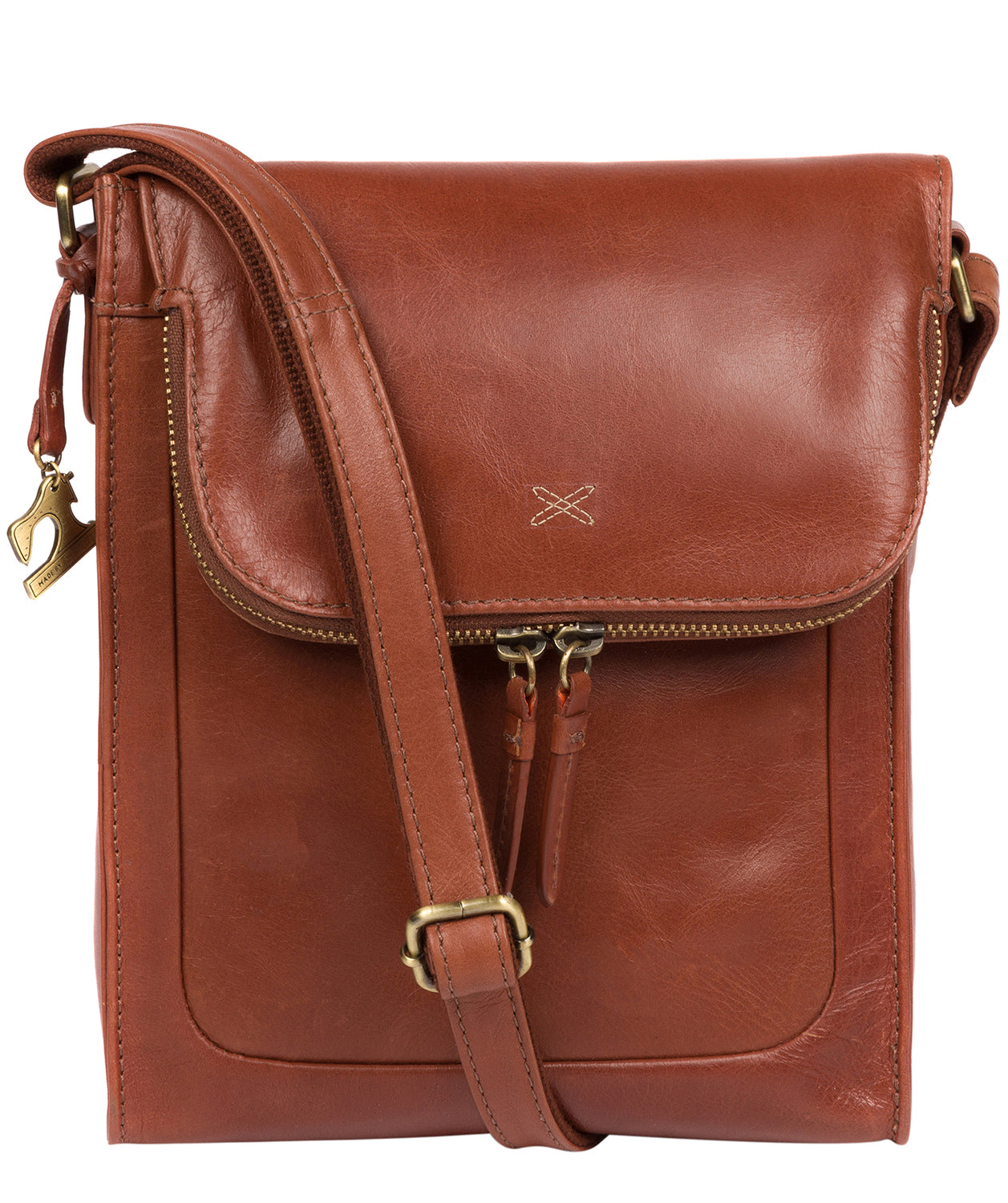 'Sophia' Whiskey Cross Body Bag Pure Luxuries London