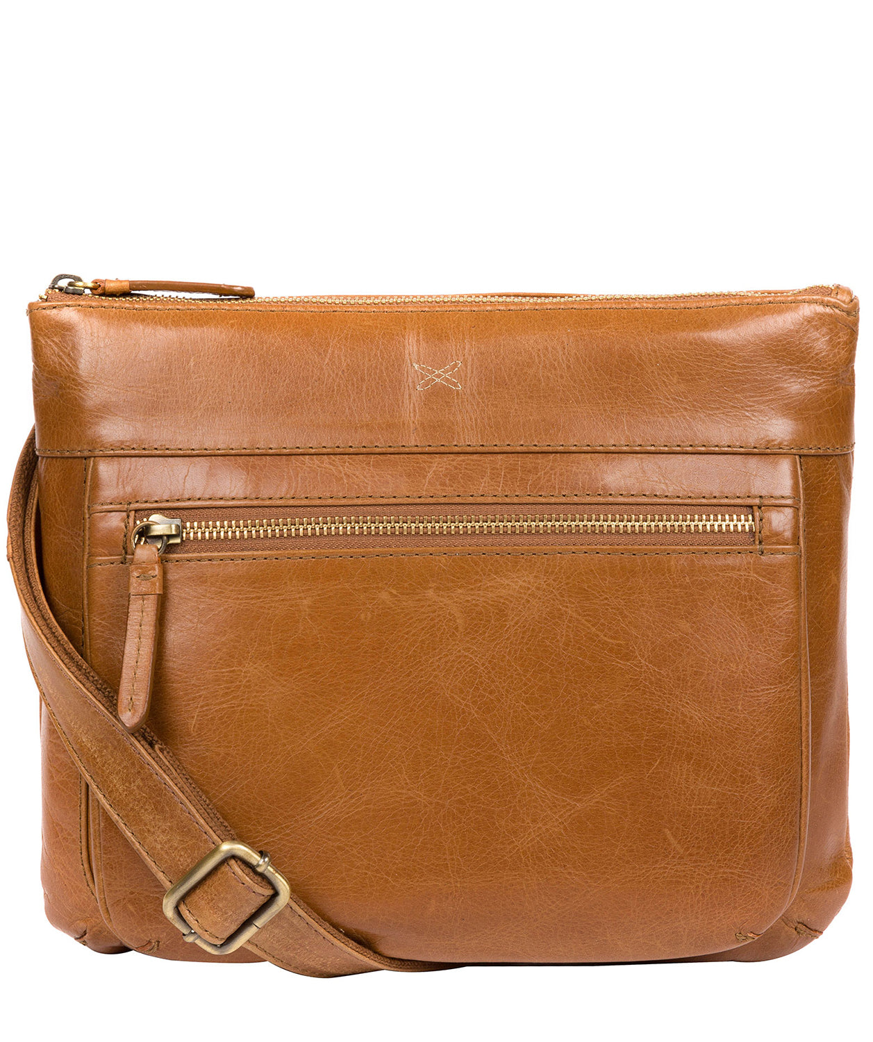 'Victoria' Saddle Leather Cross Body Bag