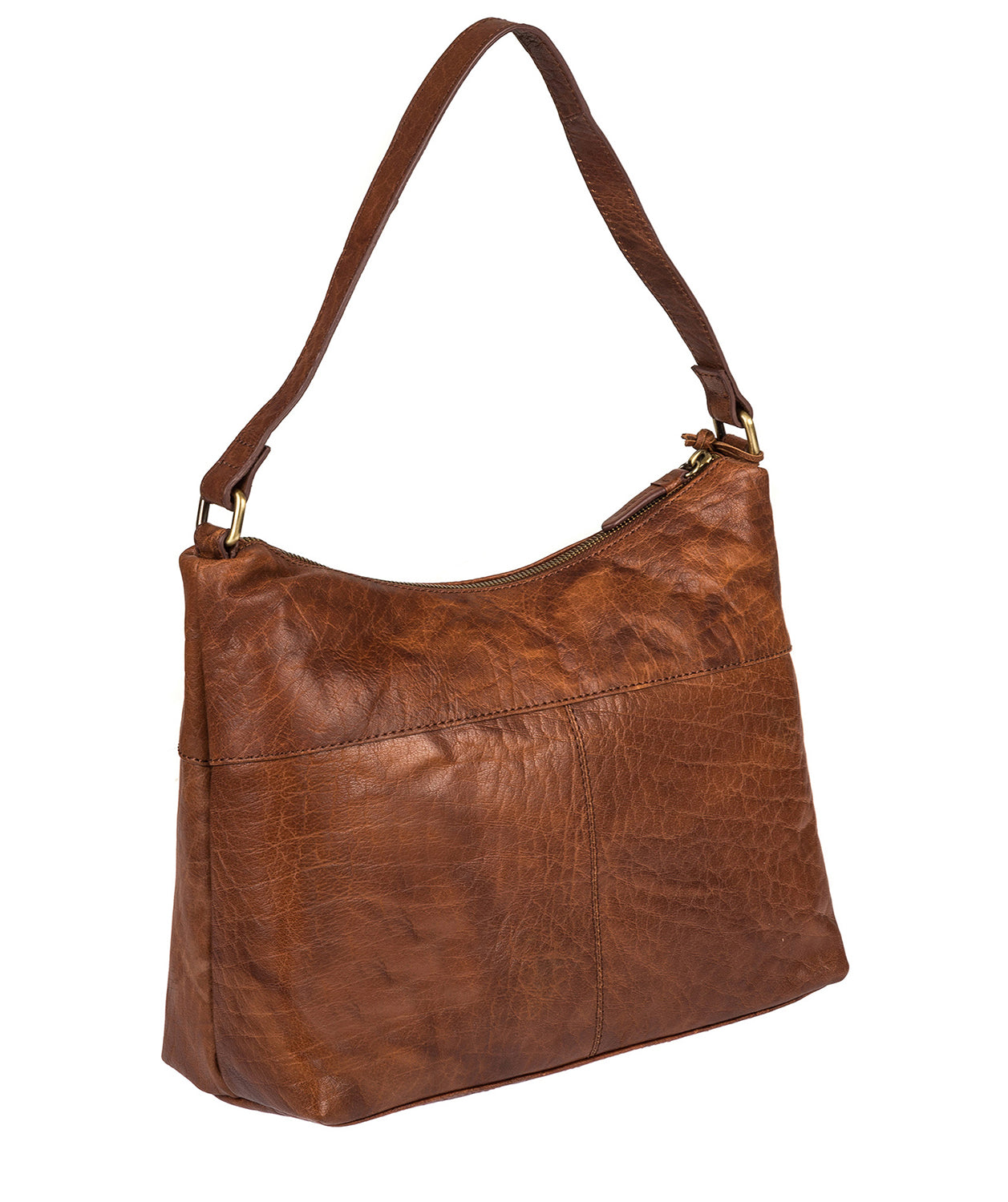 'Laura' Cognac Handmade Leather Bag