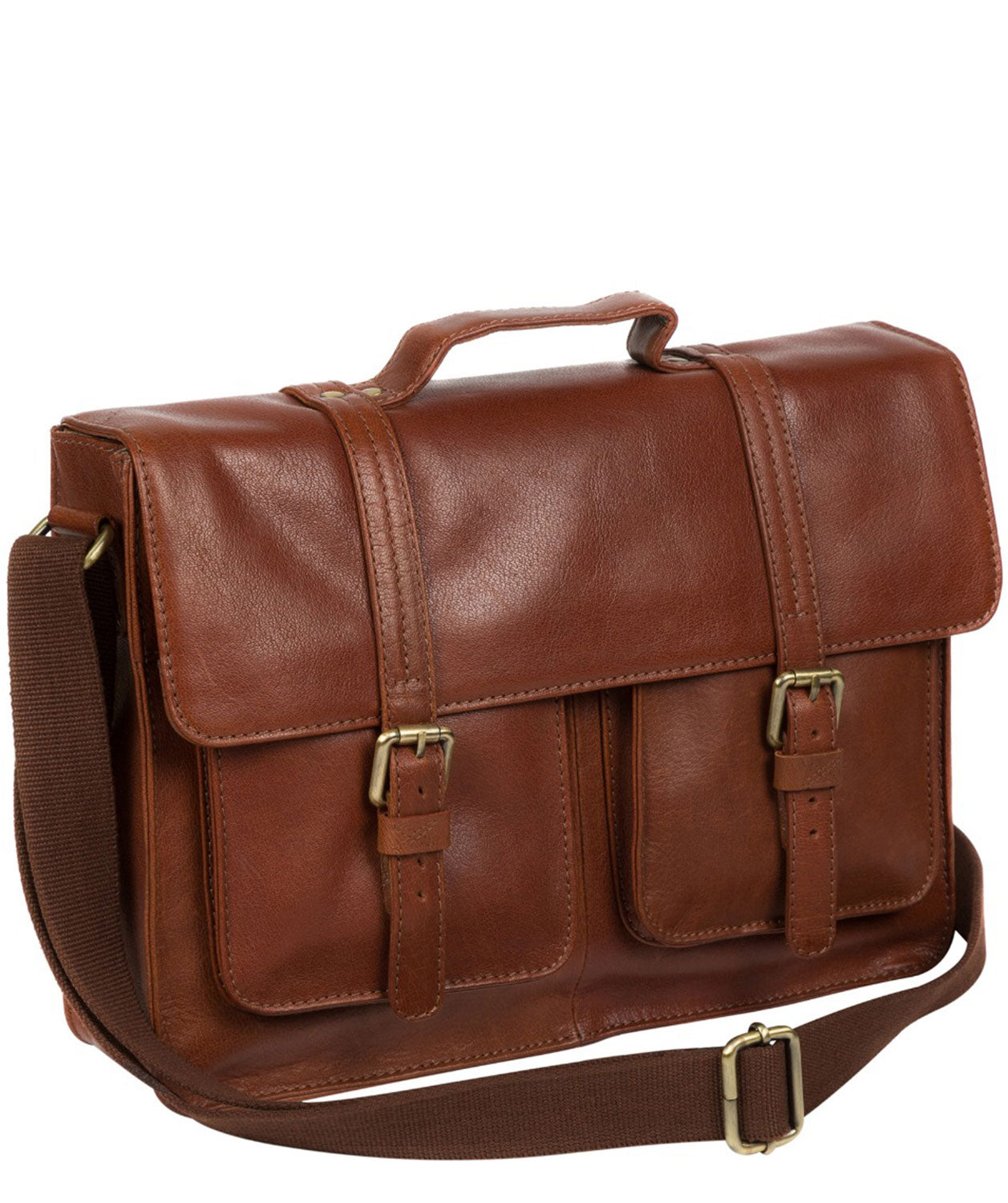 'Garsdale' Treacle Leather Briefcase