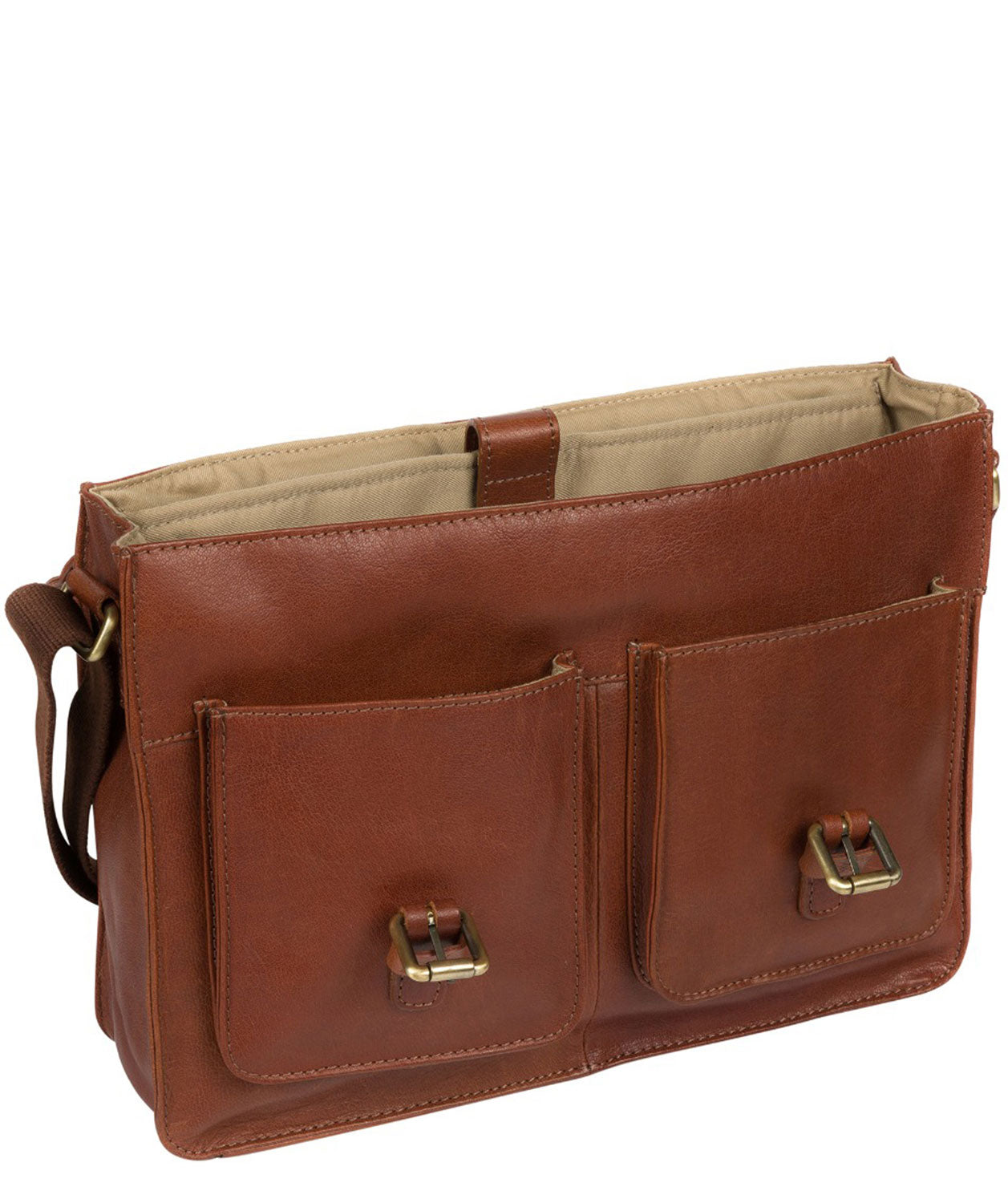 'Garsdale' Treacle Leather Briefcase