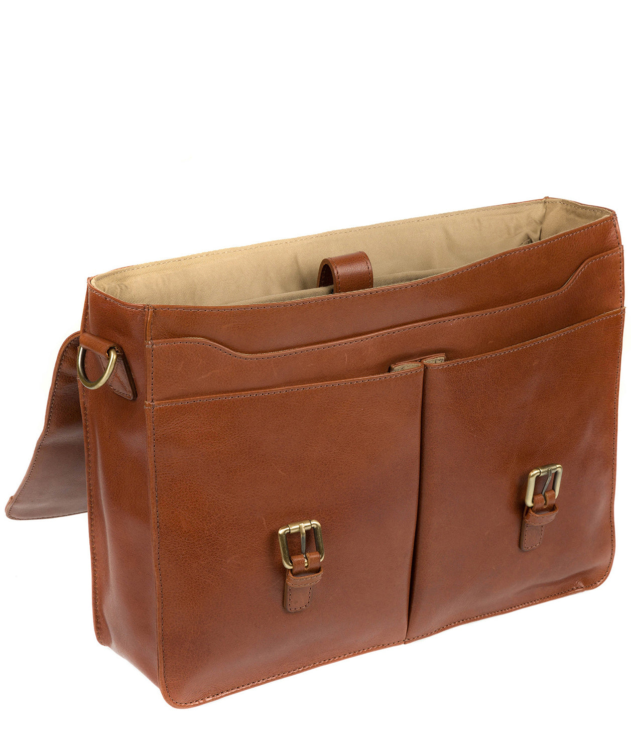 'Lorton' Whiskey Handmade Leather Briefcase
 image 6