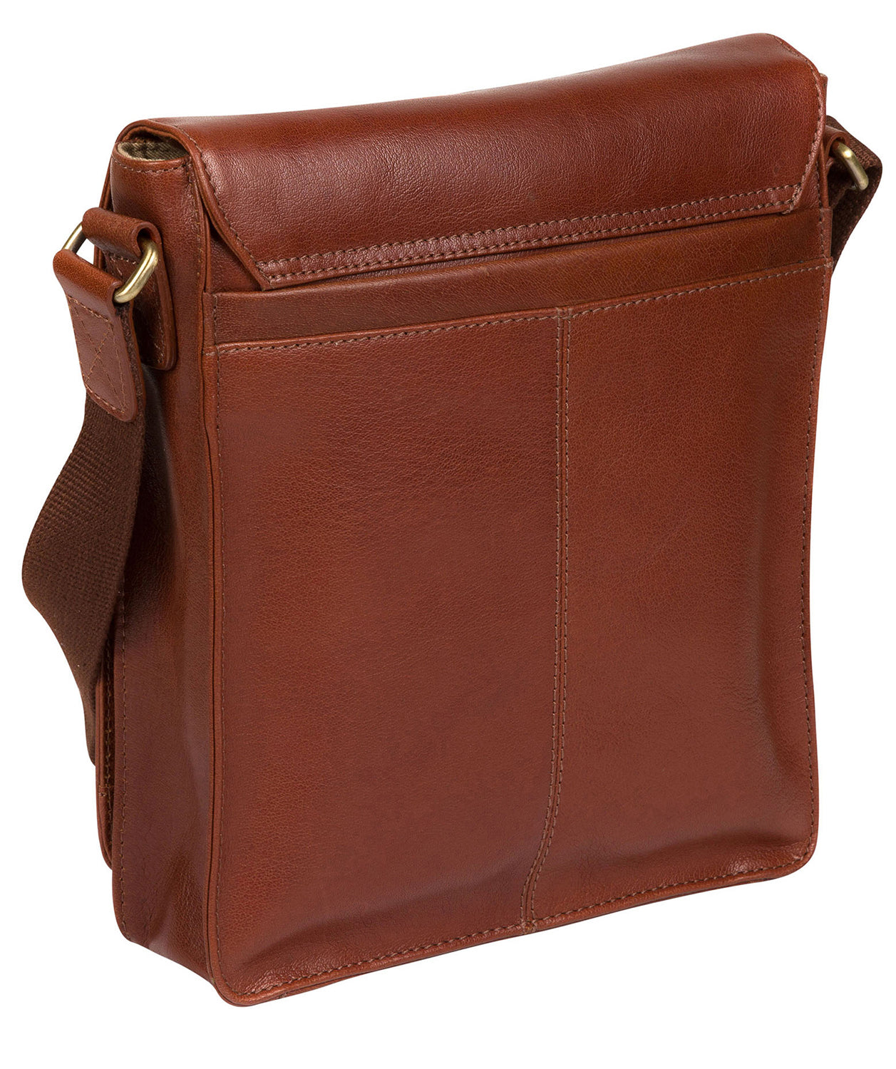 'Brampton' Treacle Leather Tablet Bag