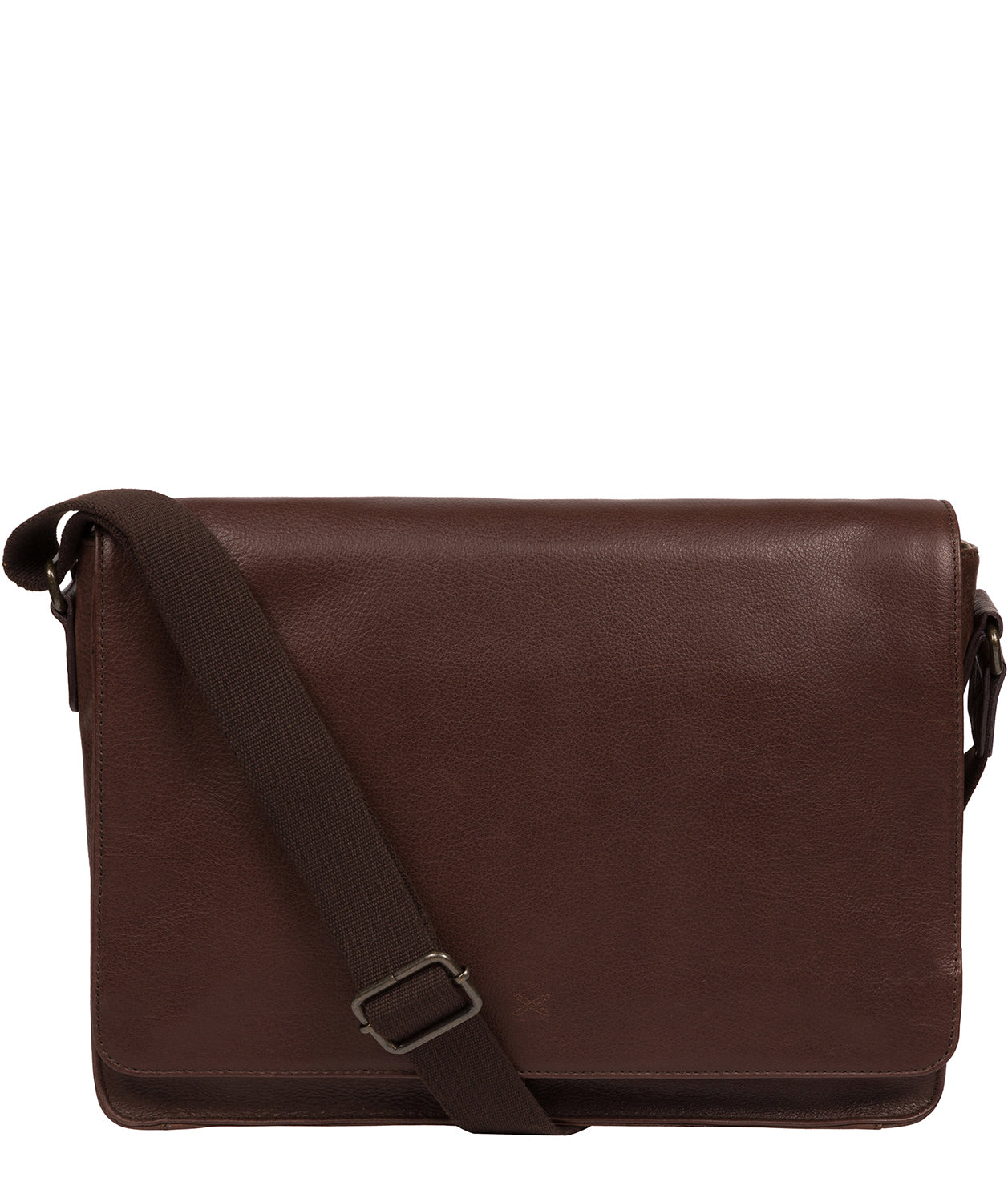 'Tom' Malt Leather Messenger Bag image 1