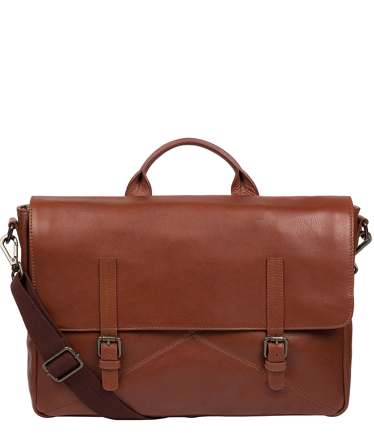 'Big Andrew' Treacle Leather Workbag